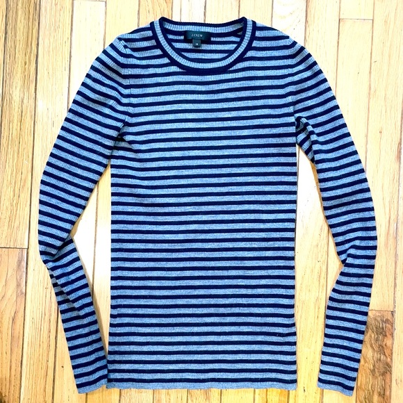 J crew wool blend ribbed sweater XS - Picture 1 of 7